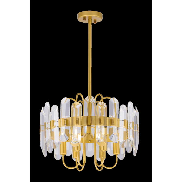 8714A/6A BRS CP (1) Люстра (NW)