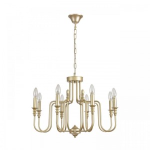 8318/8 CLASSI LN26 шампань/металл Люстра E14 8*40W 220V SUANA