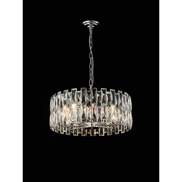 B65-ф600*H230 CHROME (1) Люстра NW