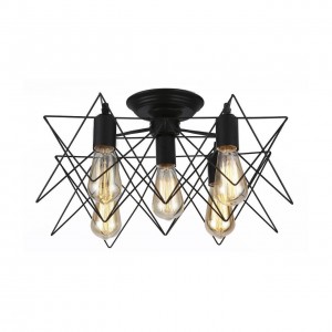 Потолочная люстра Arte Lamp A6048PL-5BK Потолочная люстра Arte Lamp A6048PL-5BK