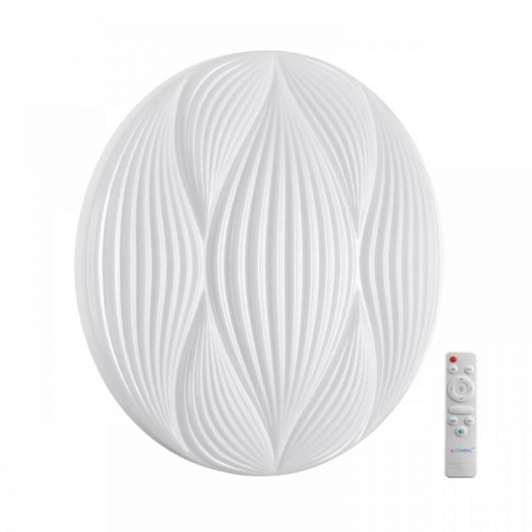 7686/EL PALE SN 204 Светильник пластик/белый LED 70Вт 3000-6000К D480 IP43 пульт ДУ HIMAR