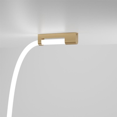 Накладные крепления для круглого гибкого неона латунь Elektrostandard a070762