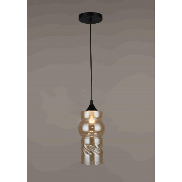 4648/1H BK (4) Люстра (RL)