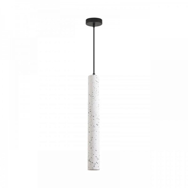 8356/1B SUSPENTIONI черный/белый, металл/цемент Подвес GU10 LED 5W 220V SHAMAREL