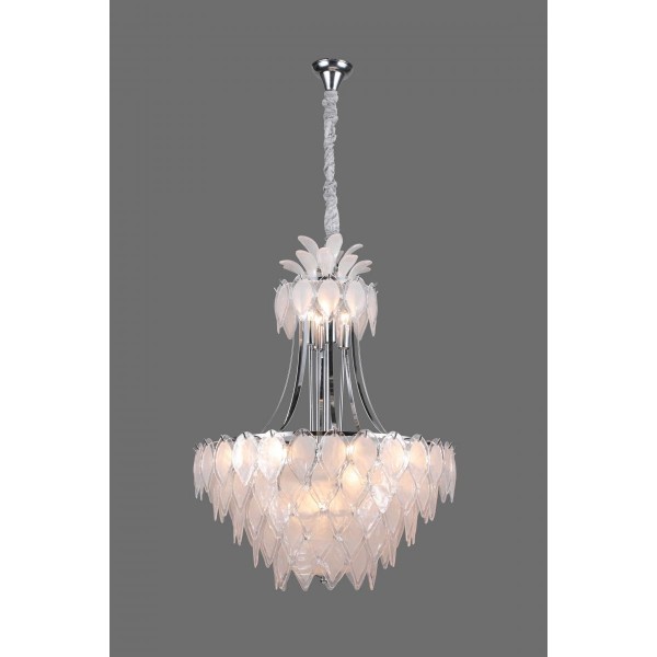 8775/20L-CR CHROME+WHITE (1) Люстра (NW)