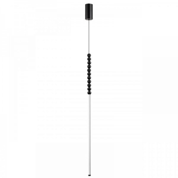 7149/12L HIGHTECH ODL26 Подвесной светильник  черный/акрилл/металл IP20 LED 12W 800Лм 3500K 300° 220V MONELLA