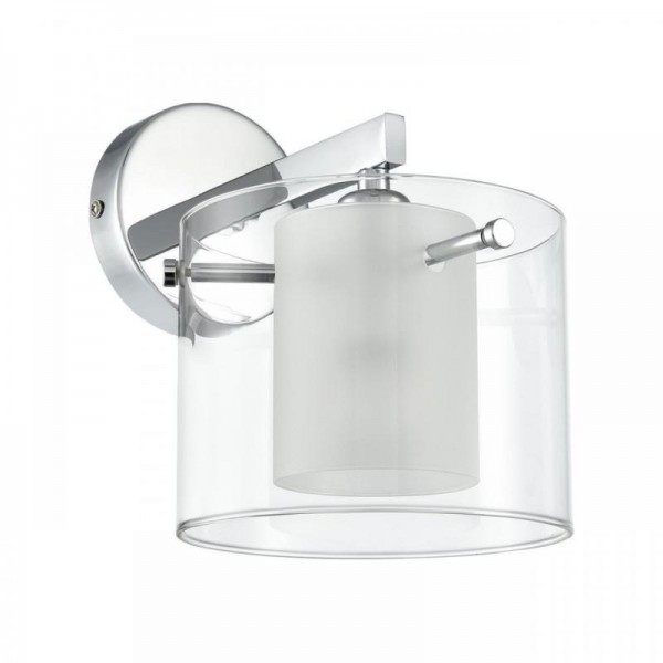 8261/1W MODERNI LN26 металл/стекло, хром/прозрачный Бра E14 1*40W 220V VERDI