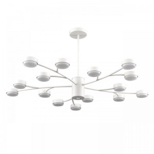 8265/15 COMFI LN26 металл/металл белый/белый Люстра GX53 LED 15*7W 220V TORINA