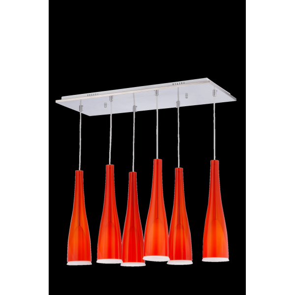 5043/6 RED (1) Люстра
