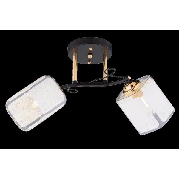 74378/2 GOLD+BLACK (4) Люстра (RL)