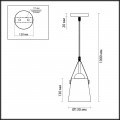 Подвесной светильник Lumion Lofti Tristen 3641/1