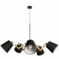 Подвесная люстра Arte Lamp Pinoccio A5700LM-5BK