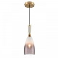 8285/1A SUSPENTIONI античная бронза/белый, металл/керамика/стекло Подвес Е14 1*40W 220V DERBI
