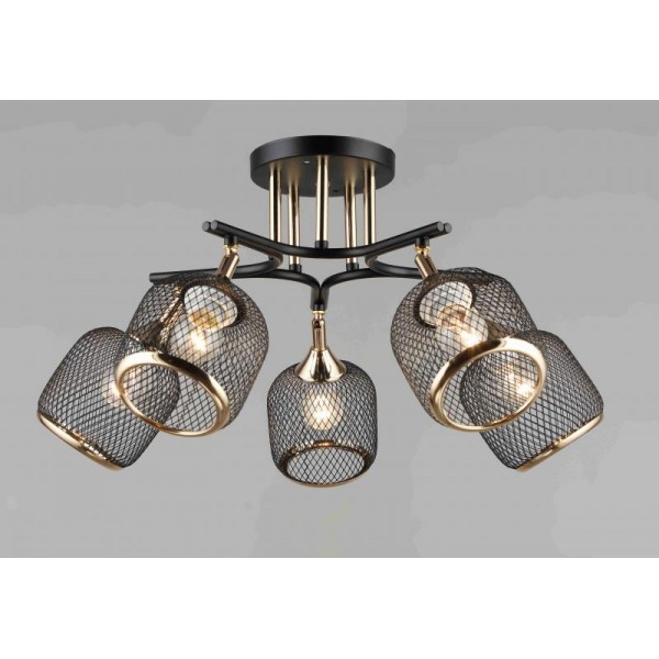 5150/5 BK+FGD (2) Люстра (RL)