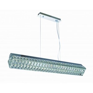 2809R/41W CHROME+CLEAR (1) Люстра NW