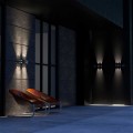 Уличный настенный светодиодный светильник Novotech Street Calle 358572