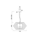 Подвесной светильник Vele Luce Folle VL1514P04