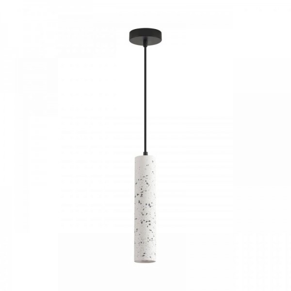8356/1A SUSPENTIONI черный/белый, металл/цемент Подвес GU10 LED 5W 220V SHAMAREL
