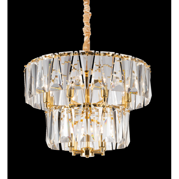 5513E/12 GD (1) Люстра (NW)