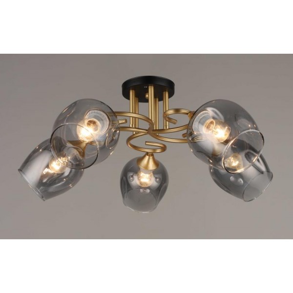 4615/5 BK+GD (2) Люстра (RL)