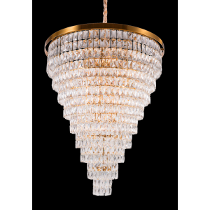 2431P/24A PT BRS (1) Люстра (в 2-х коробках) NW