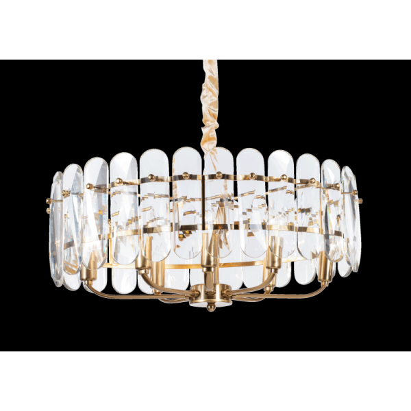 5415P/8 PT BRS (1) Люстра (NW)