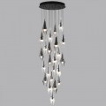 Каскадная светодиодная люстра Odeon Light Exclusive L-Vision Afalina 5442/137L