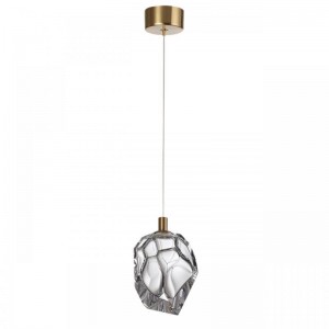 7114/4LB L-VISION ODL25 Подвесной светильник прозрачное  стекло/металл IP20 LED 4W 300Лм 3000K 200° 220V GEMME