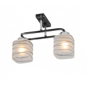 07421/2 BLACK+SILVER+CHROME (4) Люстра (RL)