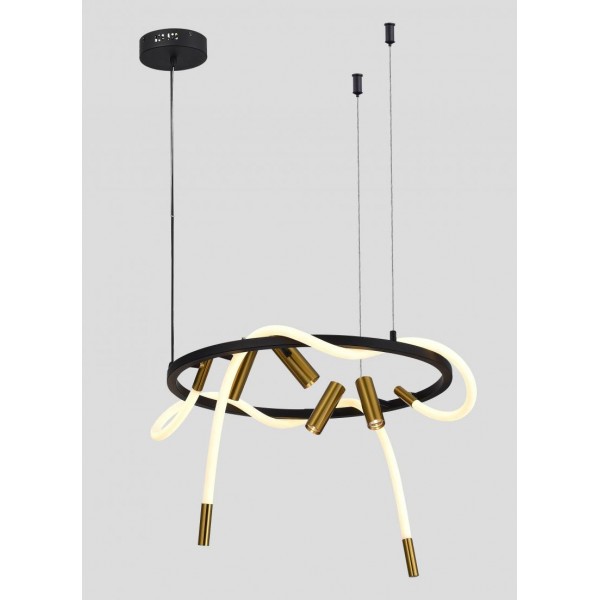 KT880-DW-60 BLACK (1) Люстра NW