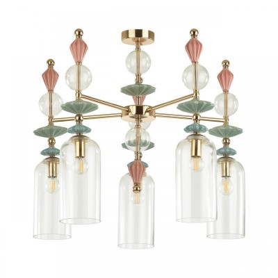 Подвесная люстра Odeon Light Classic Bizet 4855/5C Подвесная люстра Odeon Light Classic Bizet 4855/5C