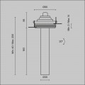 Встраиваемый светодиодный спот Maytoni Technical Focus T C140TRS-L200-7W3K-B