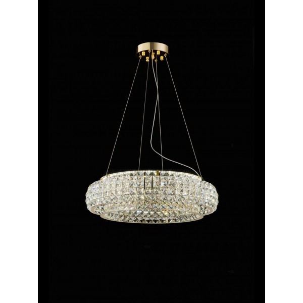 E70-ф600*H160 H GOLD (1) Люстра NW