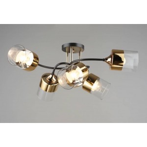 5984/6 BK+FGD (1) Люстра (RL) 5984/6 BK+FGD (1) Люстра (RL)