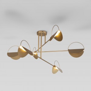 Потолочный светильник в стиле лофт Smart 70148/6 золото Smart