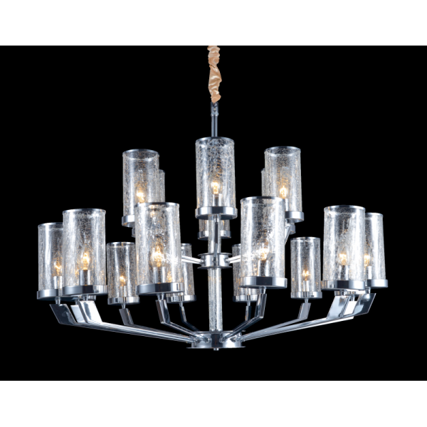 1989R/12+6 CHR (1) Люстра NW (Люстра в 2-х коробках А,B)