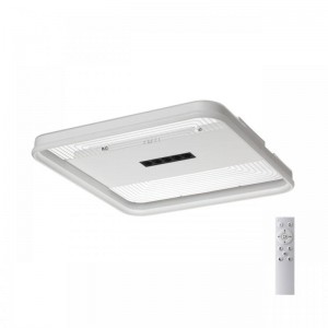 7664/110LS MITRA LED SN 62 Светильник пластик/белый LED 110Вт 3000-4000-6000K 480х480 IP20 пульт ДУ SOLAR