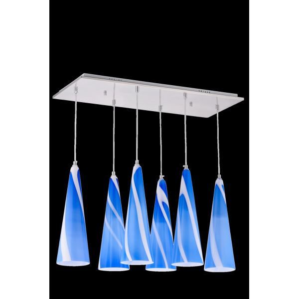 5067/6 BLUE (1) Люстра