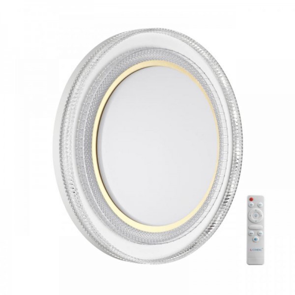 7641/EL MARON SN 178 Светильник пластик/золотистый LED 70Вт 3000-6000K D490 IP43 пульт ДУ SUZY GOLD