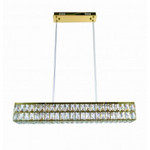 2787E/32W GOLD+CLEAR (1) Люстра NW