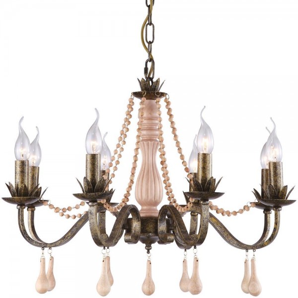 Подвесная люстра Arte Lamp Rosario A1832LM-8GA