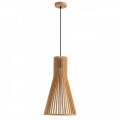 8384/1A ECO LN бежевый дерево Подвес E27 60W 220V GERDA