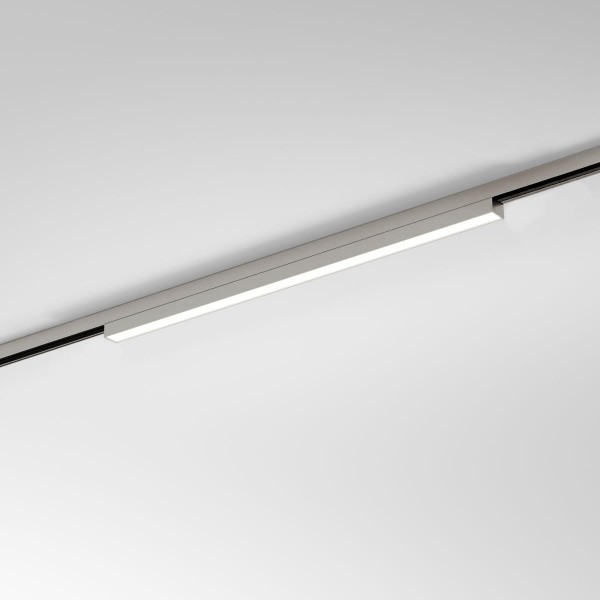 Трековый светильник 12W 4000K никель Elektrostandard 85526/01_система Лайн a072701