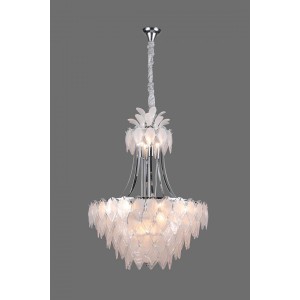 8775/20L-CR CHROME+WHITE (1) Люстра (NW)