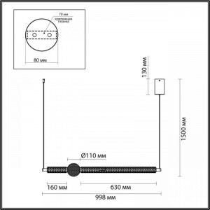Подвесной светильник Odeon Light CRYSTAL 5007/28L Подвесной светильник Odeon Light CRYSTAL 5007/28L
