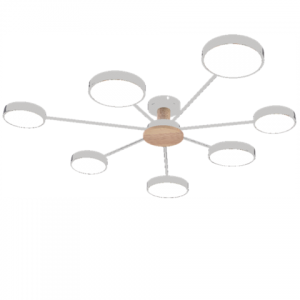 Светильник Mirastyle MH-3286/7 WH+WOOD