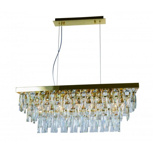 5729E/12A GOLD+CLEAR (1) Люстра NW