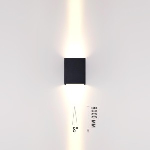 Уличный настенный светильник Odeon Light Arrow Nature 7188/10WL
