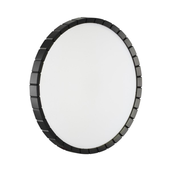 Настенно-потолочный светодиодный светильник Sonex Pale Atabi Black 7649/DLN