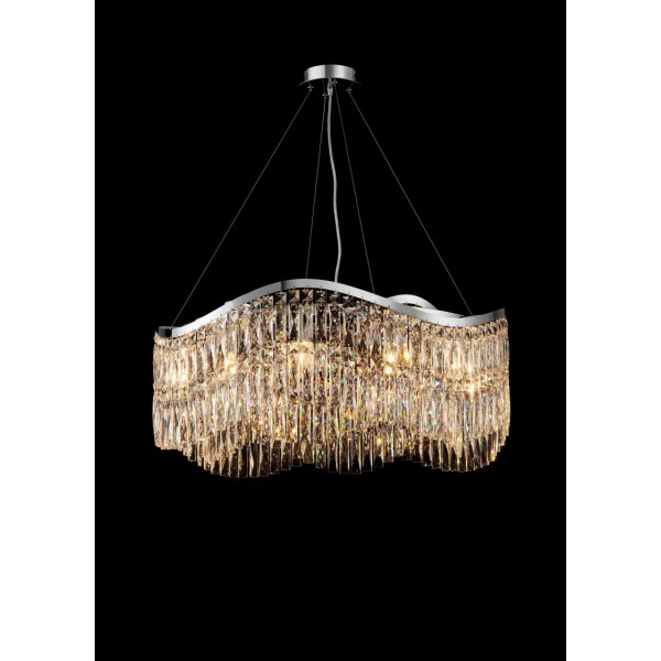 NW077-ф800*H320 CHROME (1) Люстра NW